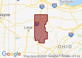 Ohio House District 83 map